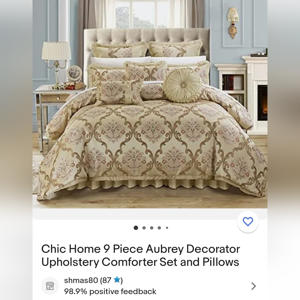 Chic Home 9 piece comforter set